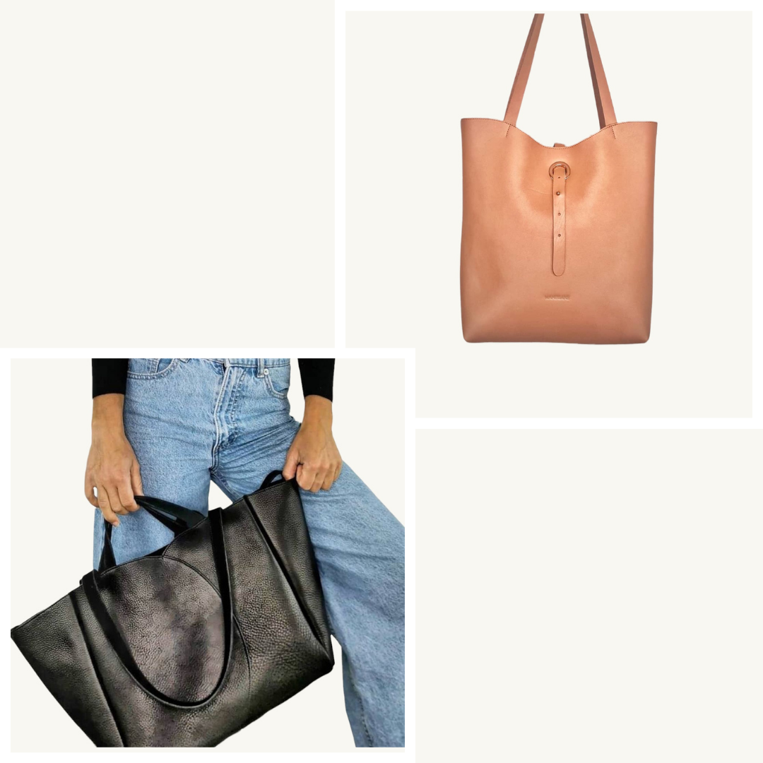 sacs cabas en cuir Manegane