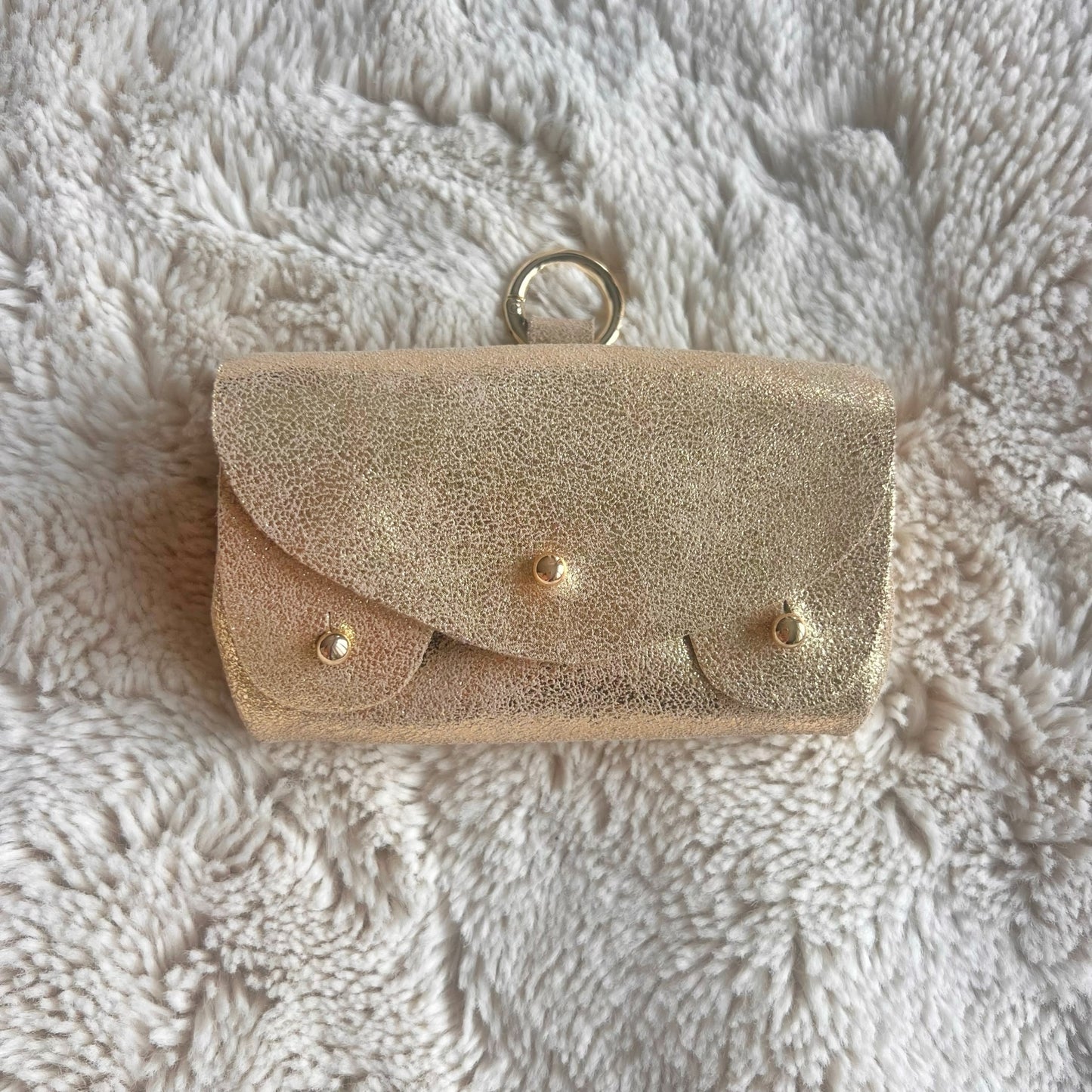 Porte-Monnaie Anneau Light Gold