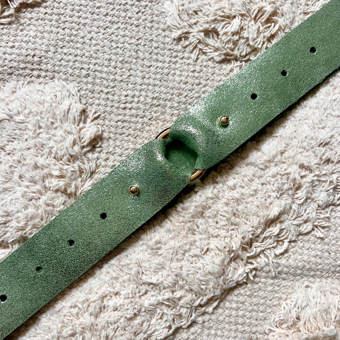 Ceinture Bijou de taille Vert d’Eau Metallisé