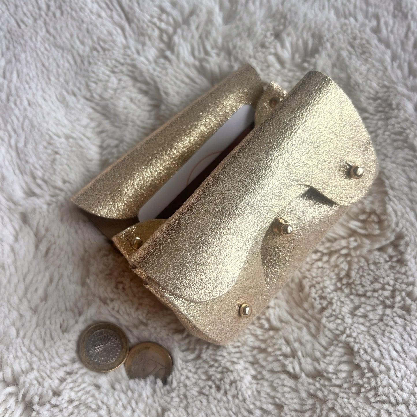 Porte-Monnaie Anneau Light Gold
