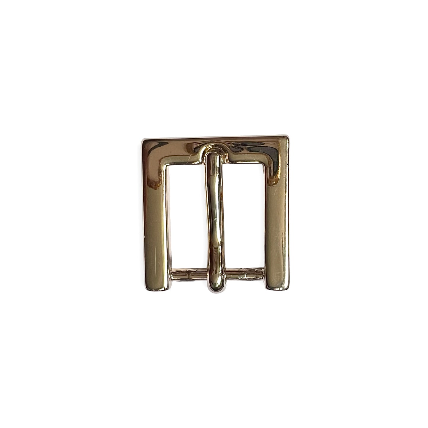 Ceinture cuir 20 mm avec sa Boucle Vintage Dorée Claire
