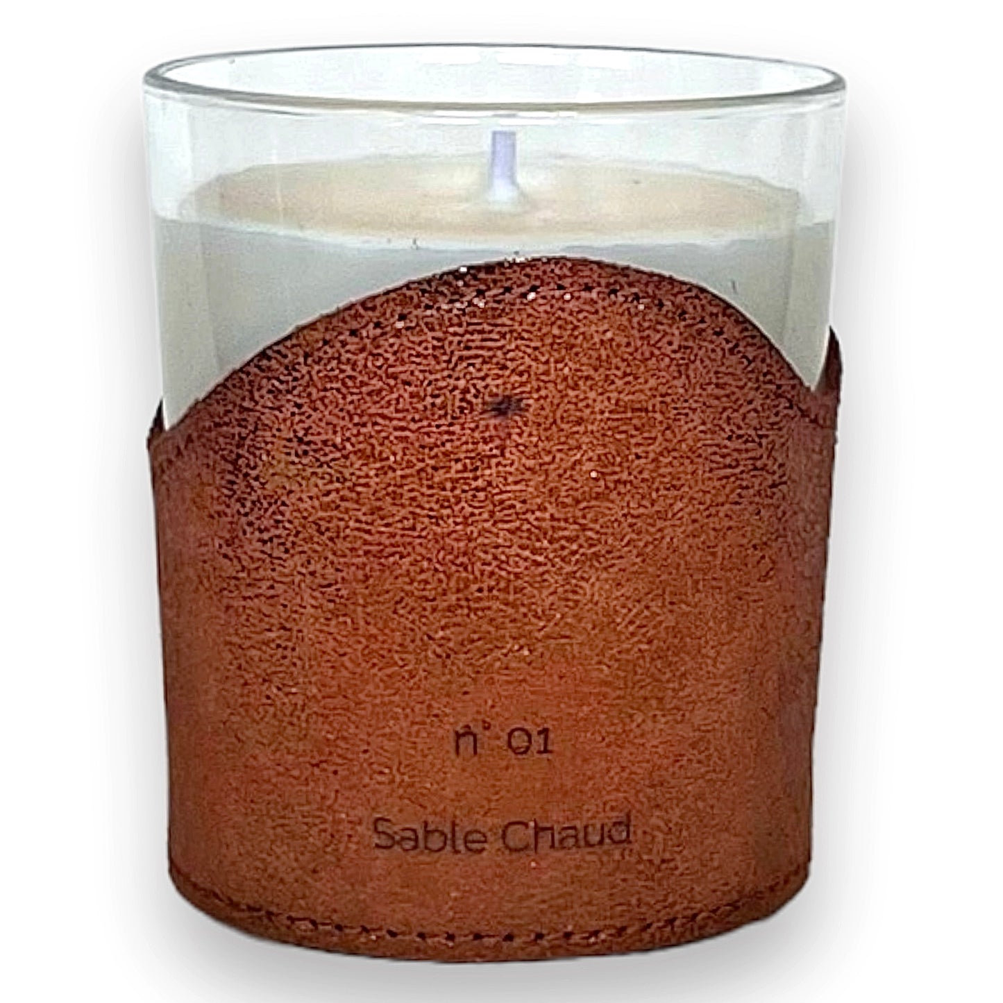 Cuir cuivre métallisé