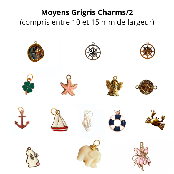 carnet notebook avec grigris