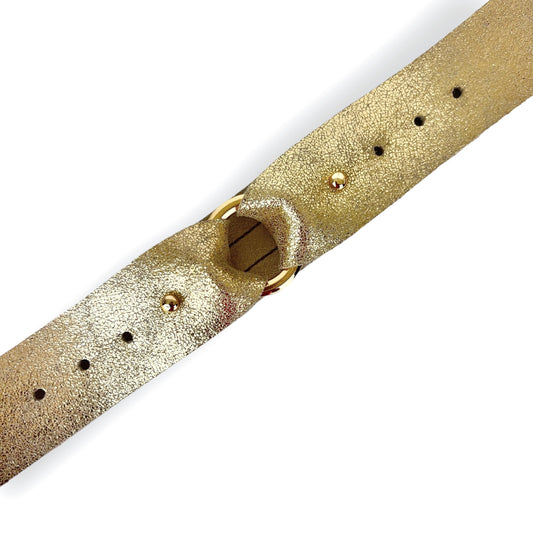 Light Gold Waist Jewel Belt