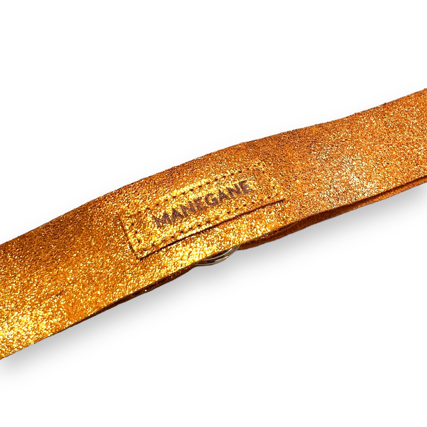 Ceinture Bijou de taille Orange métallisé