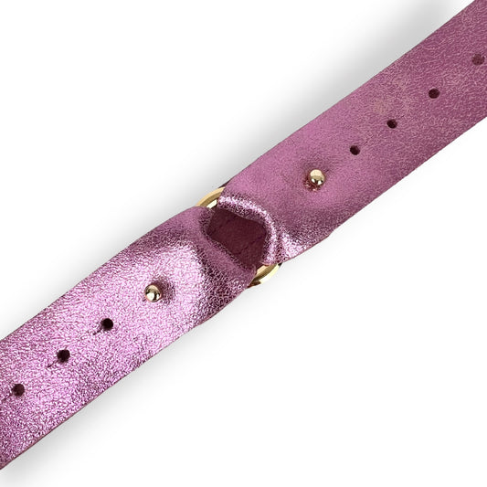 Lilac Pink Waist Jewel Belt