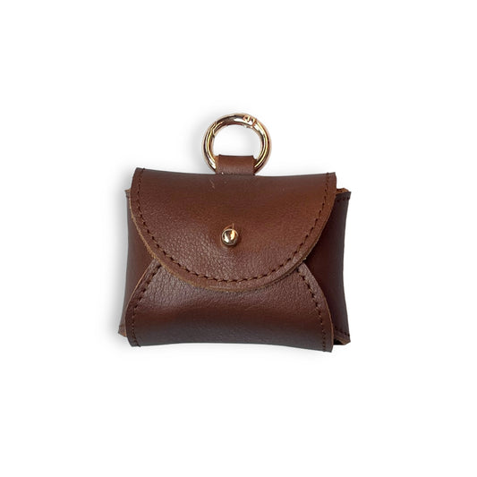 Brownie Airpods Leather Case