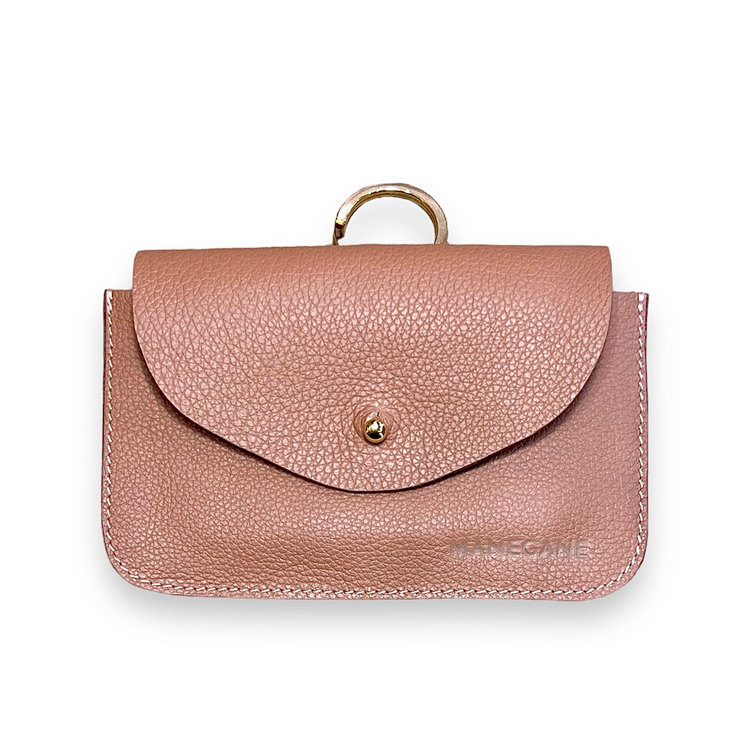 Étui en cuir Vieux Rose
