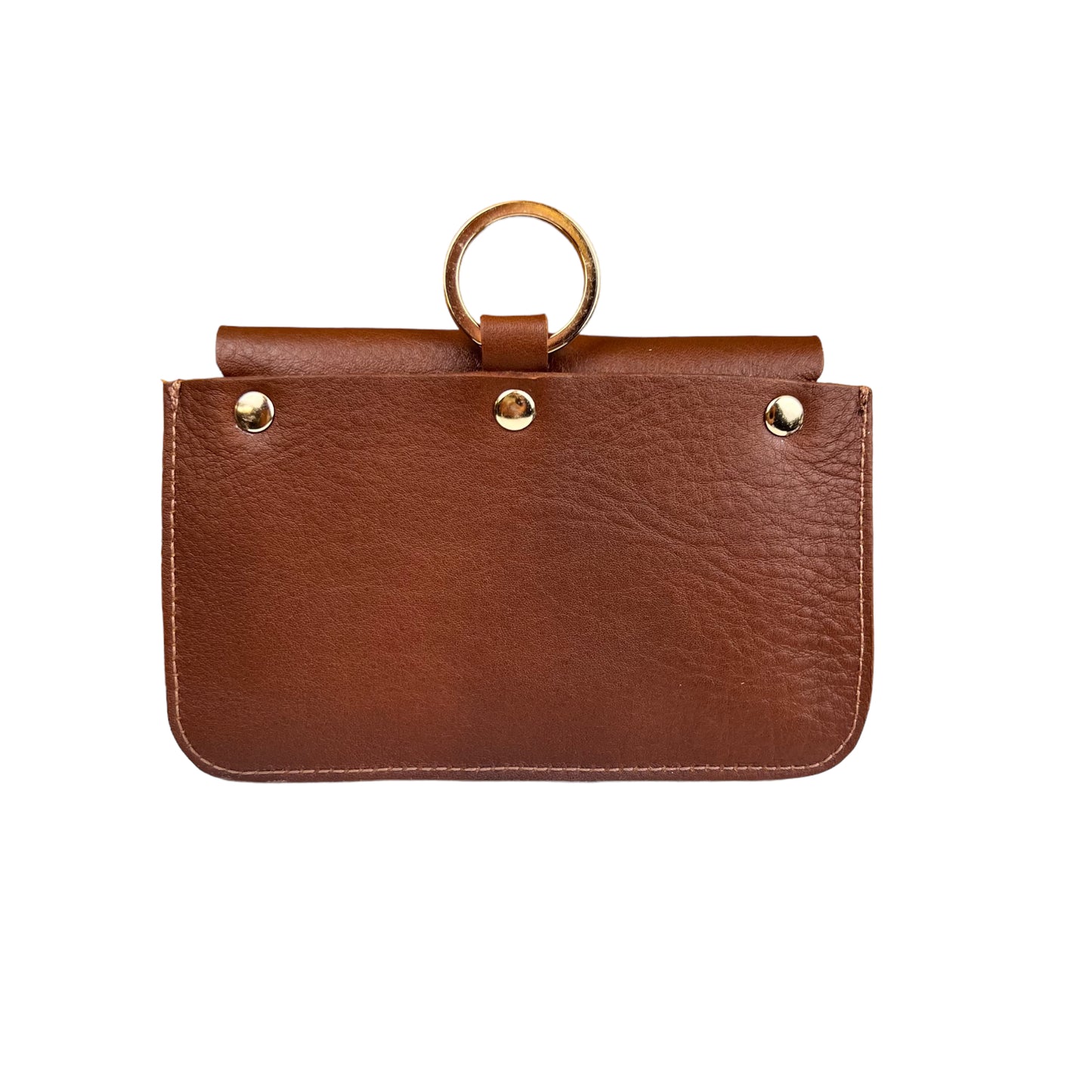 Étui en cuir Chocolat