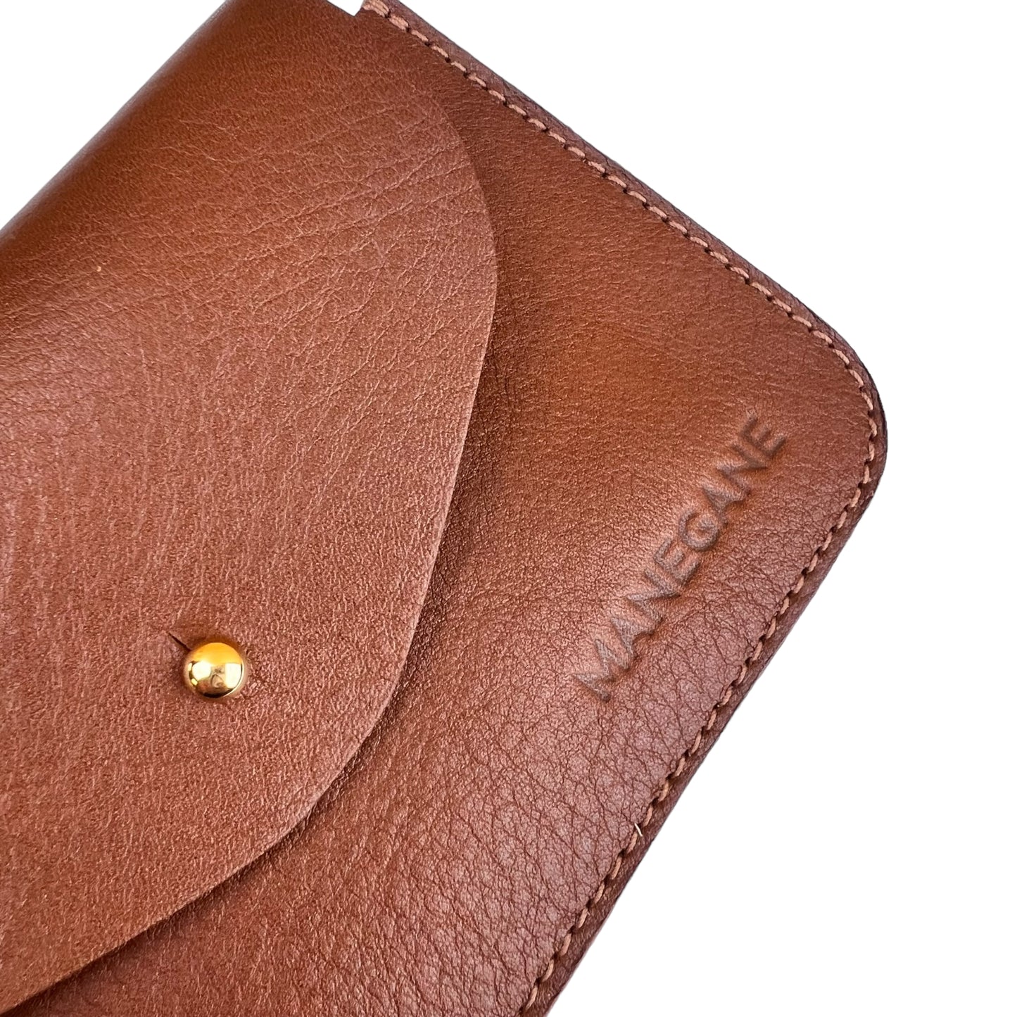 Étui en cuir Chocolat