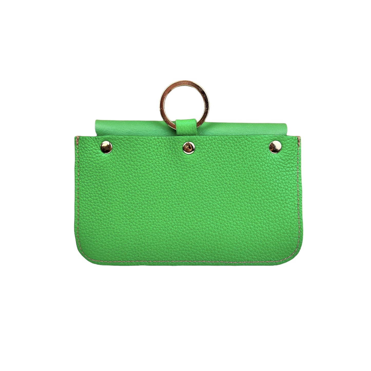 Étui en cuir Vert Gazon