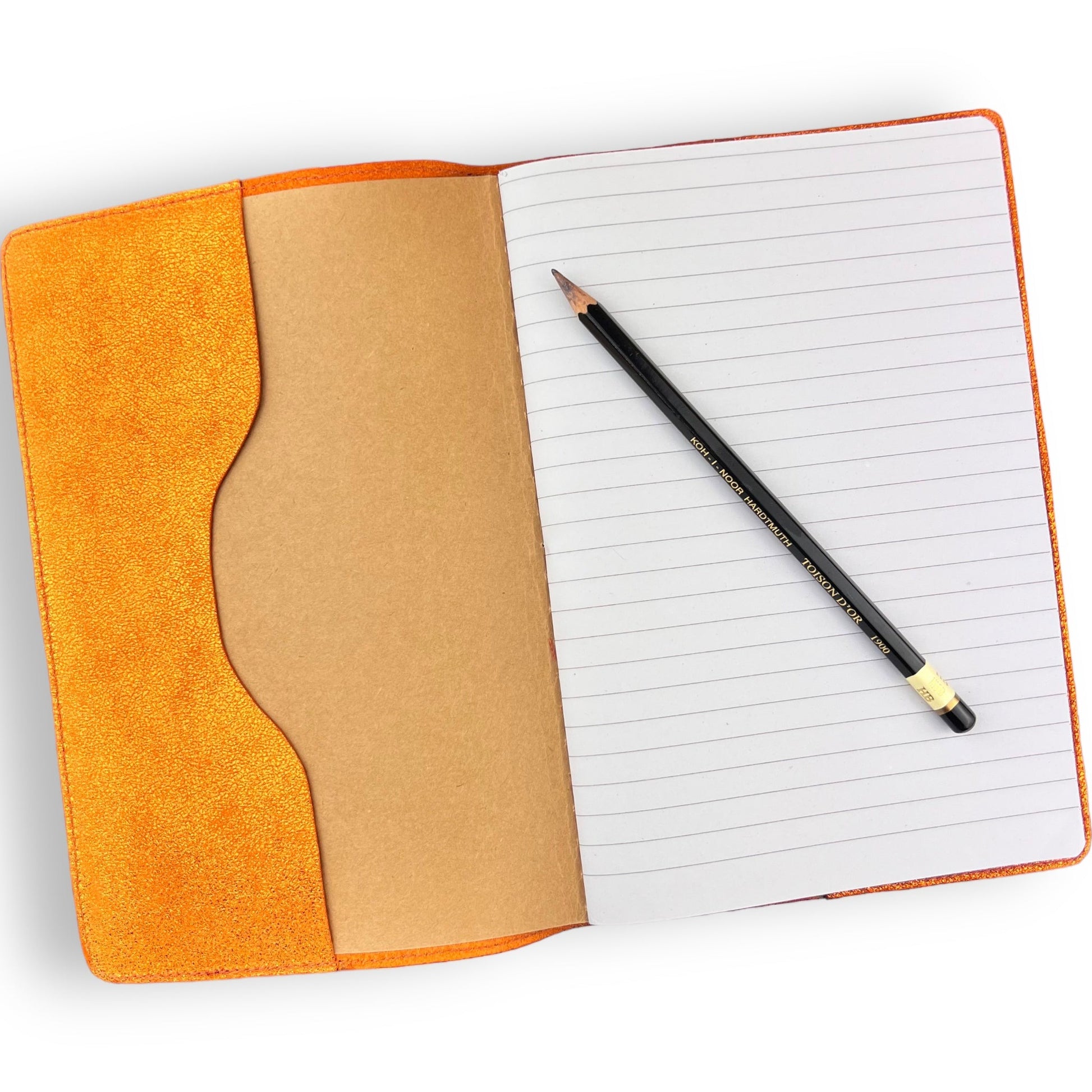 carnet de créateur en cuir