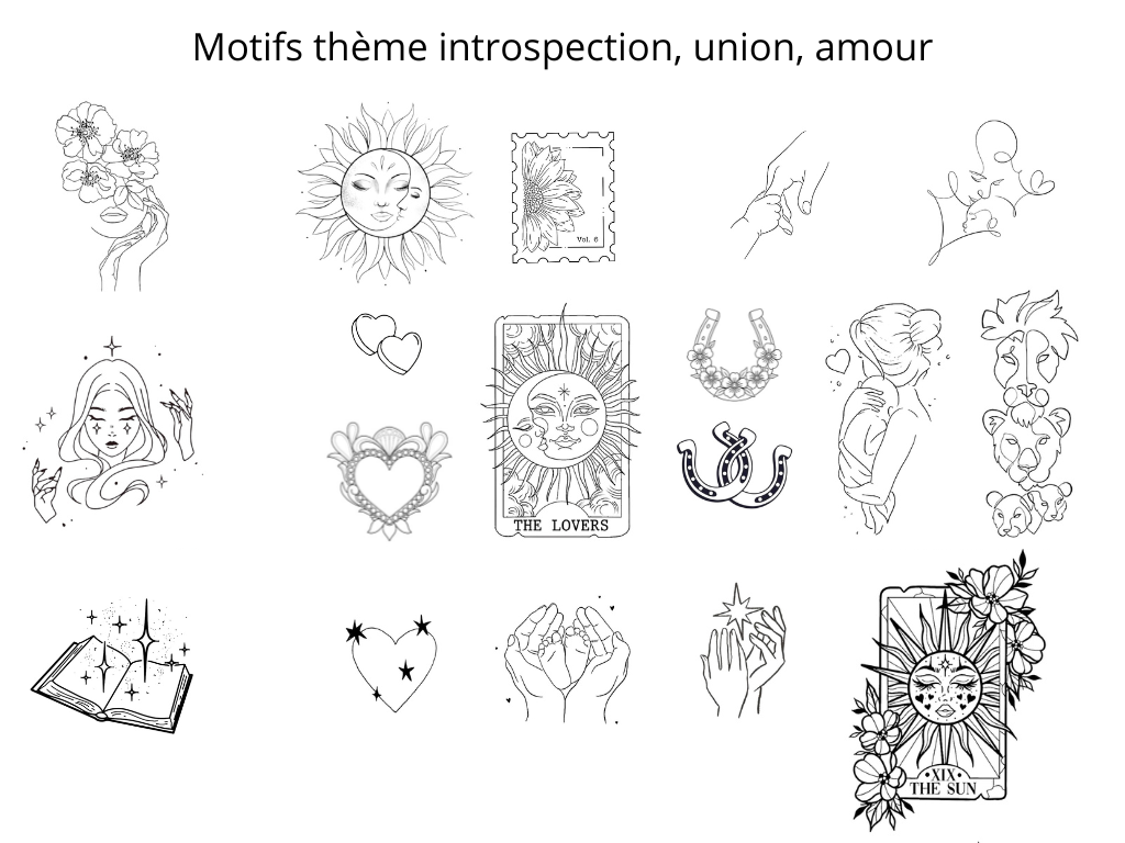 dessin d'amour gravé sur mesure