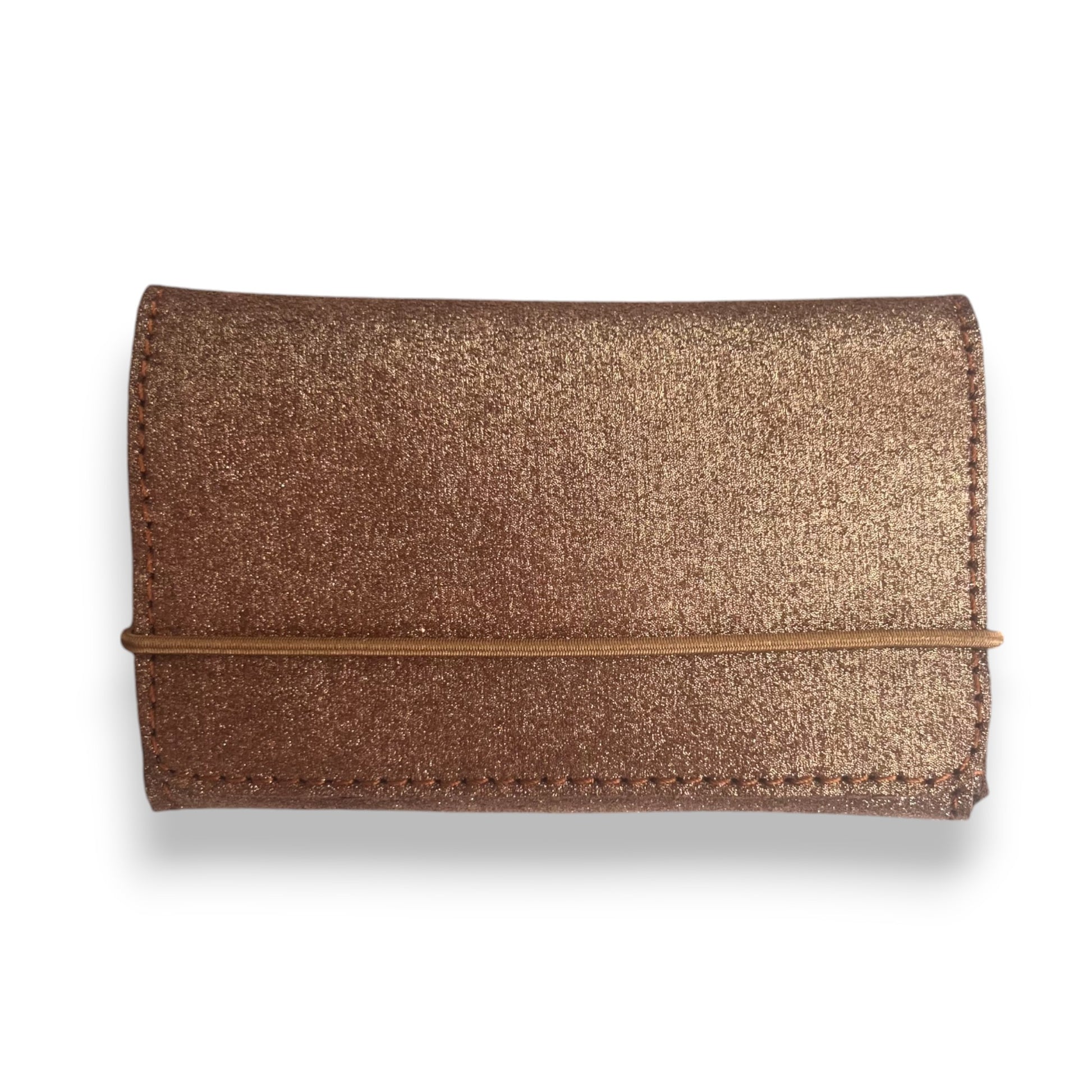 petit porte-monnaie en cuir kaki pour femme