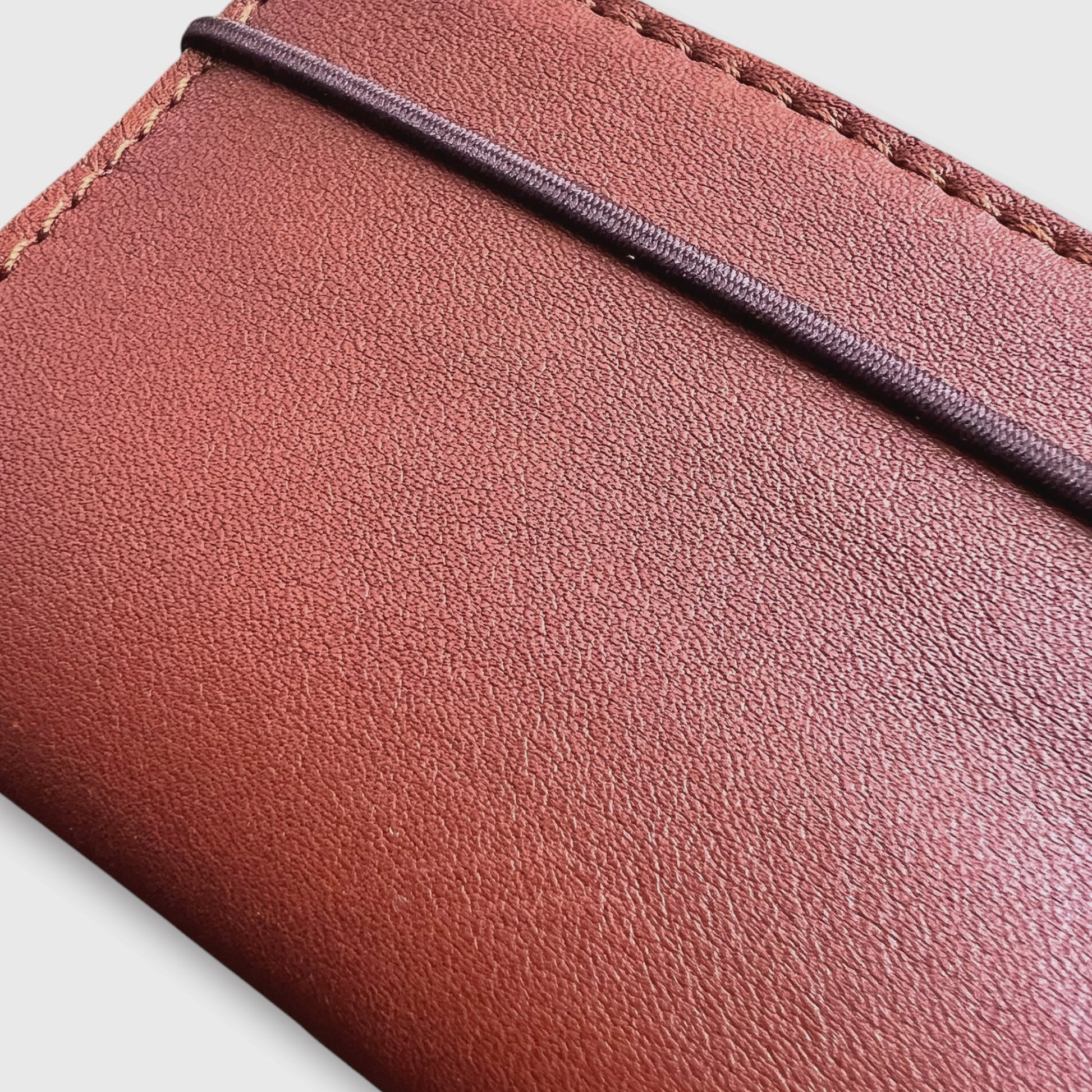 porte-carte de qualité en cuir véritable pour femme