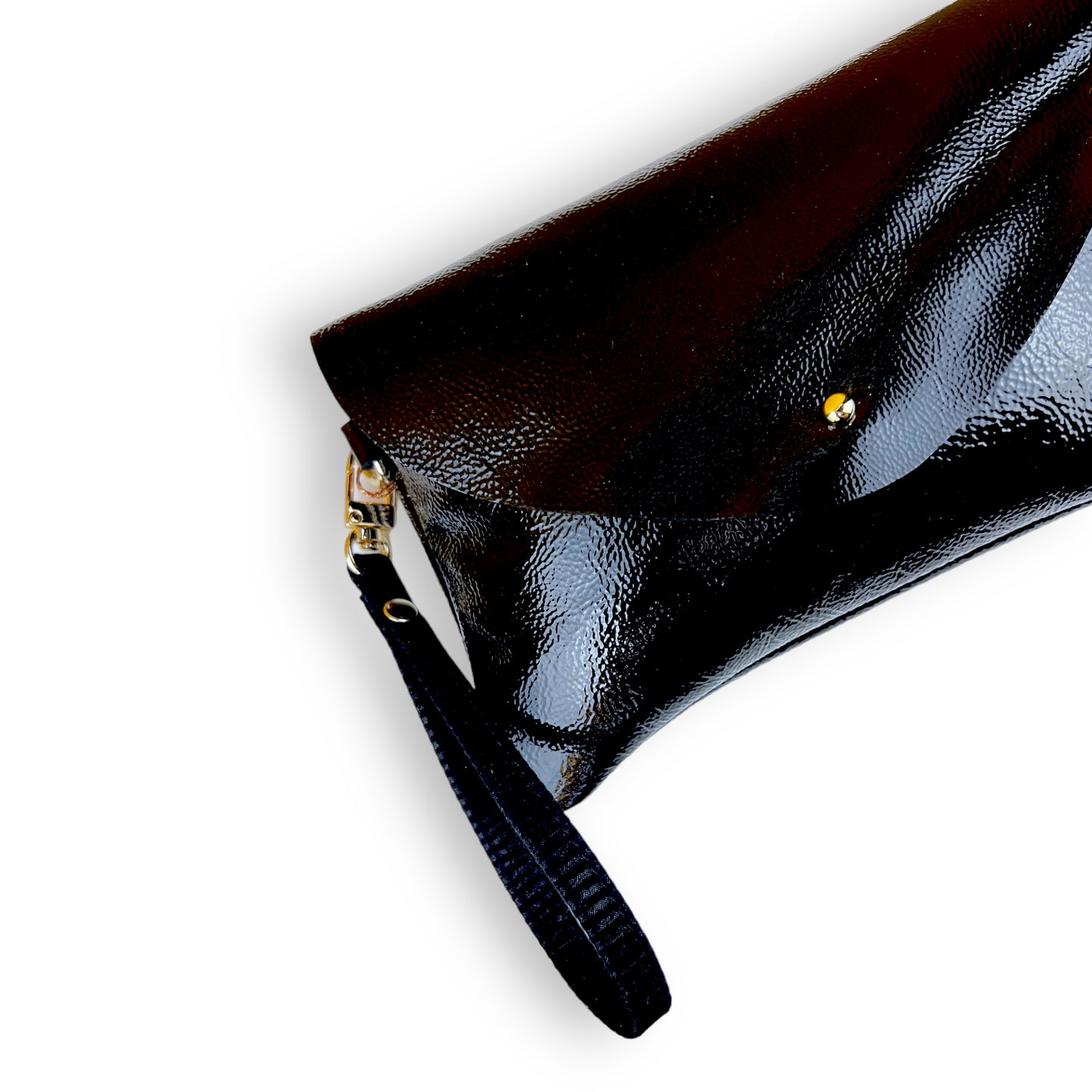 Pochette Nomade Noire Vernie