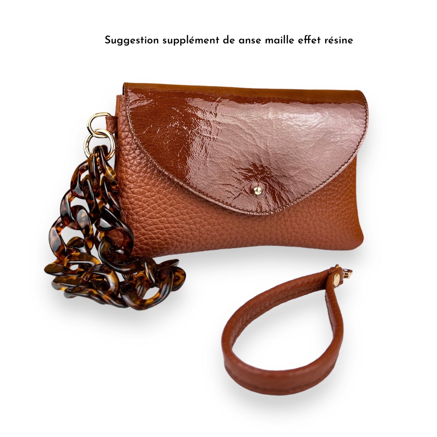 Pochette Nomade Marron Noisette