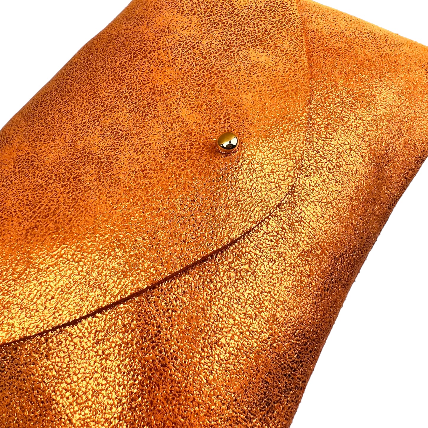 Pochette Nomade Orange métallisé