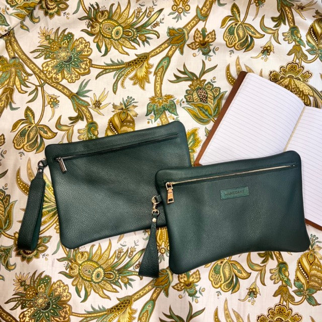 Funda para sofá verde inglés