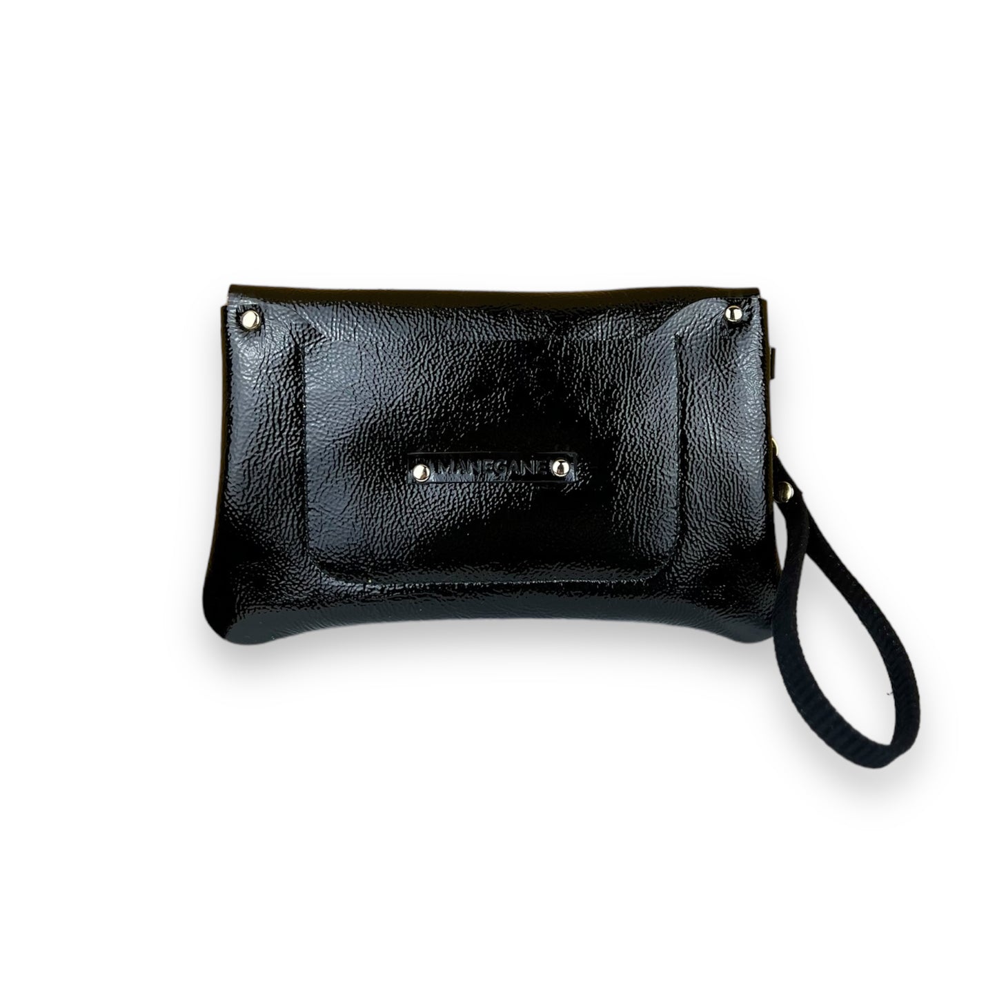 Pochette Nomade Noire Vernie