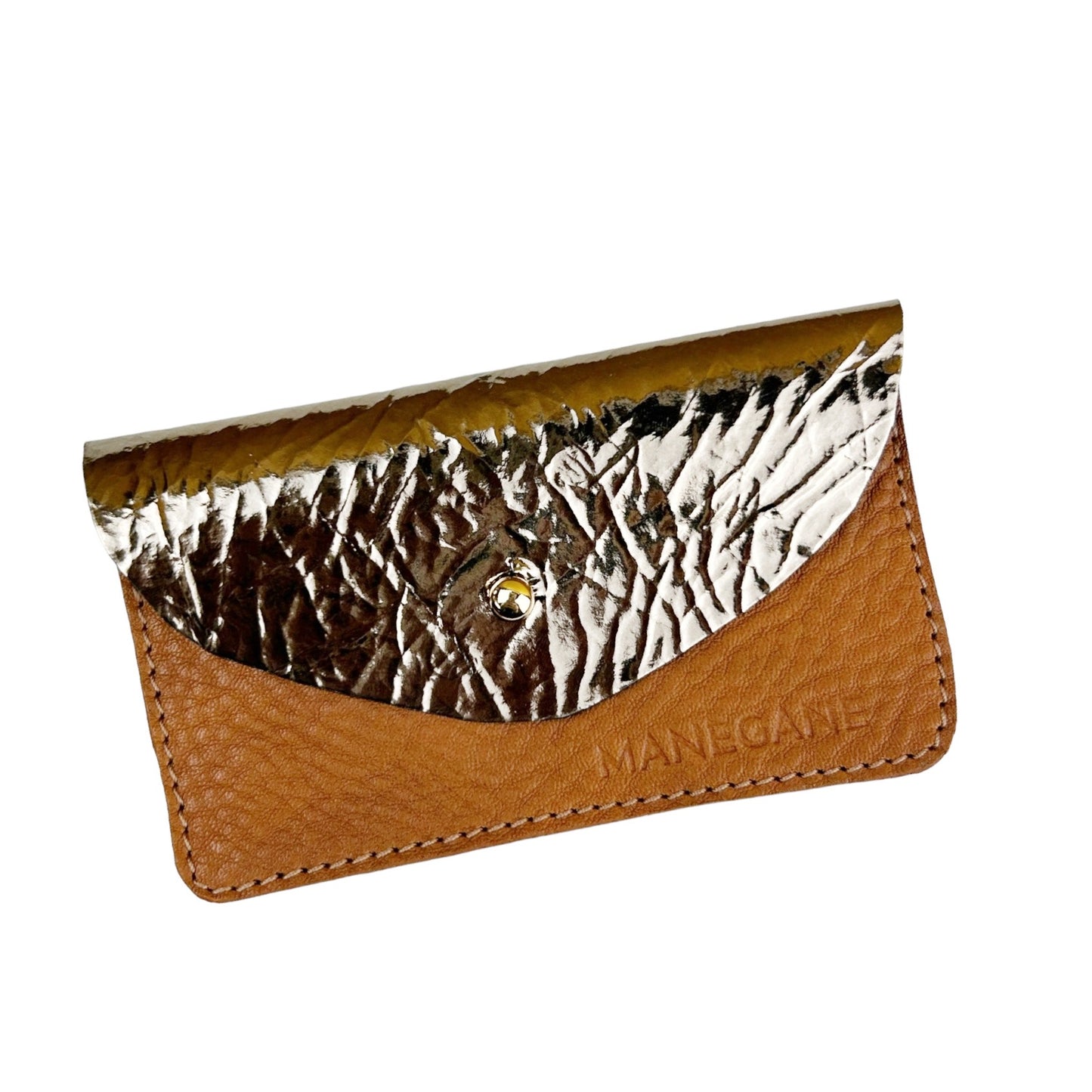 Porte-cartes Bronze métallisé