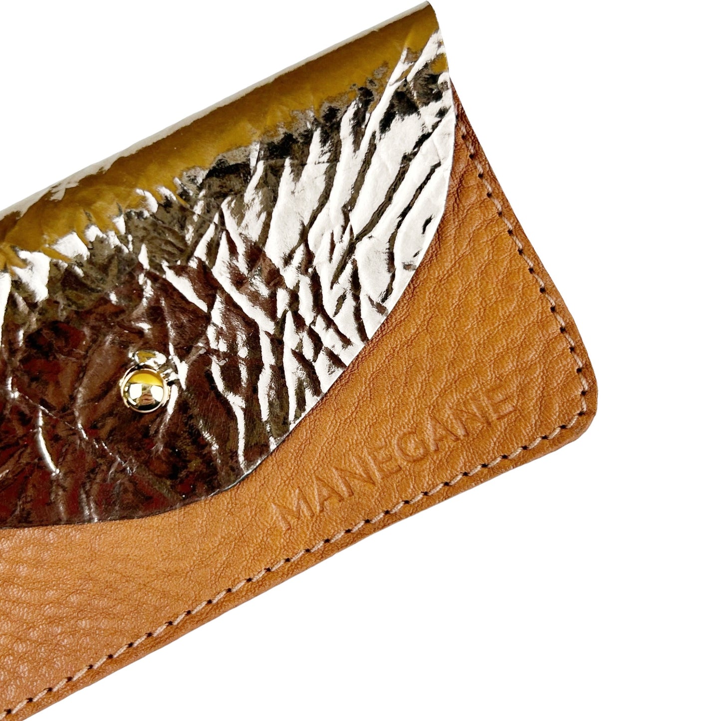 Porte-cartes Bronze métallisé