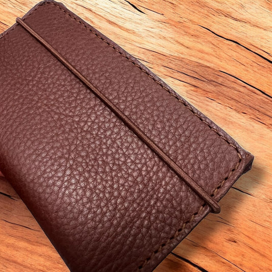 porte carte homme cuir marron