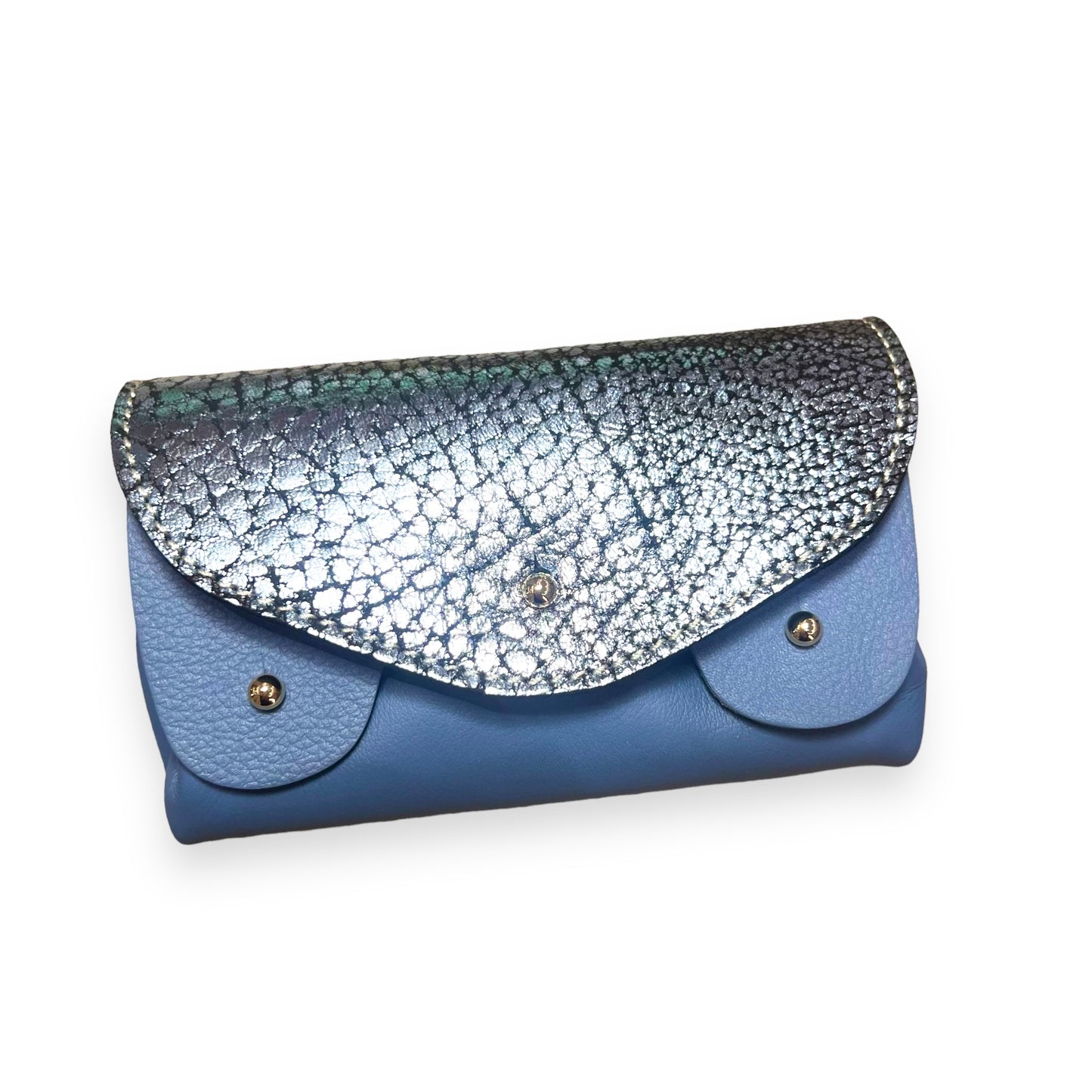 Porte-Monnaie Bleu Ciel Bubble