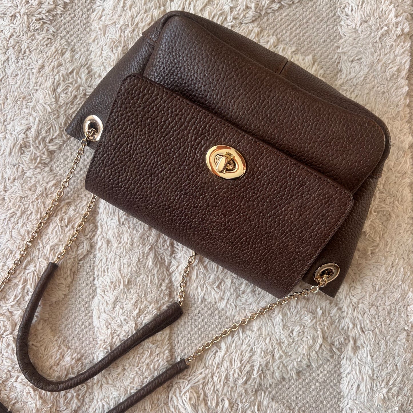 Pré-commande - Pièce 005- Sac Medium coulissant Kaki