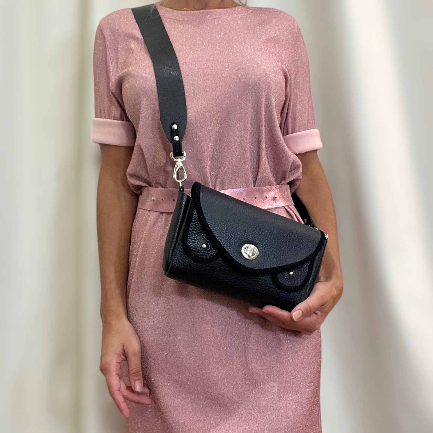 Bisou Bag Up hemmed Charcoal