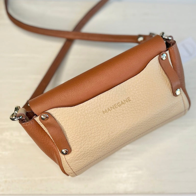 sac en cuir Bisou Bag Manegane
