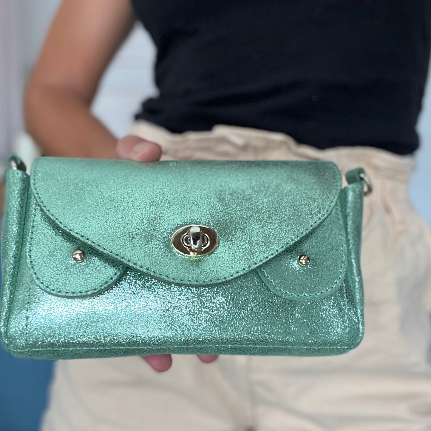Bisou Bag Vert d'Eau