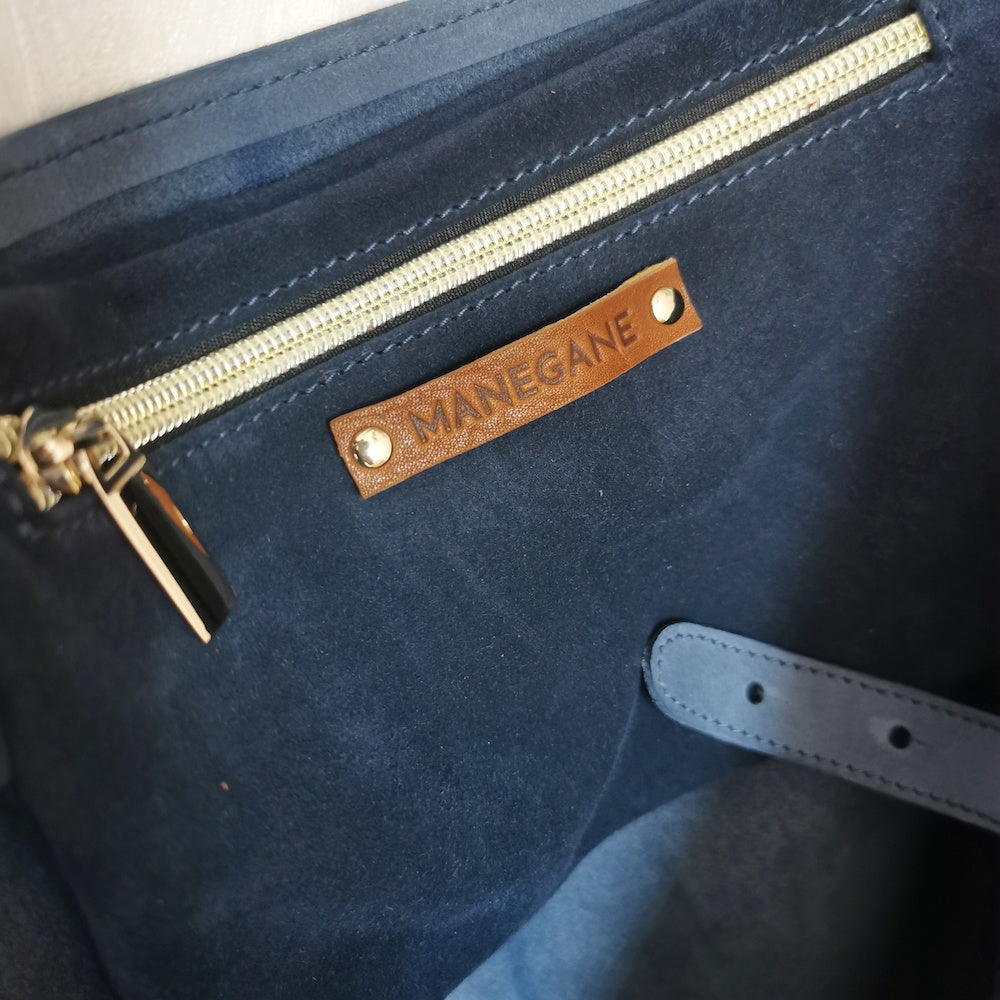 cabas avec poche zippée