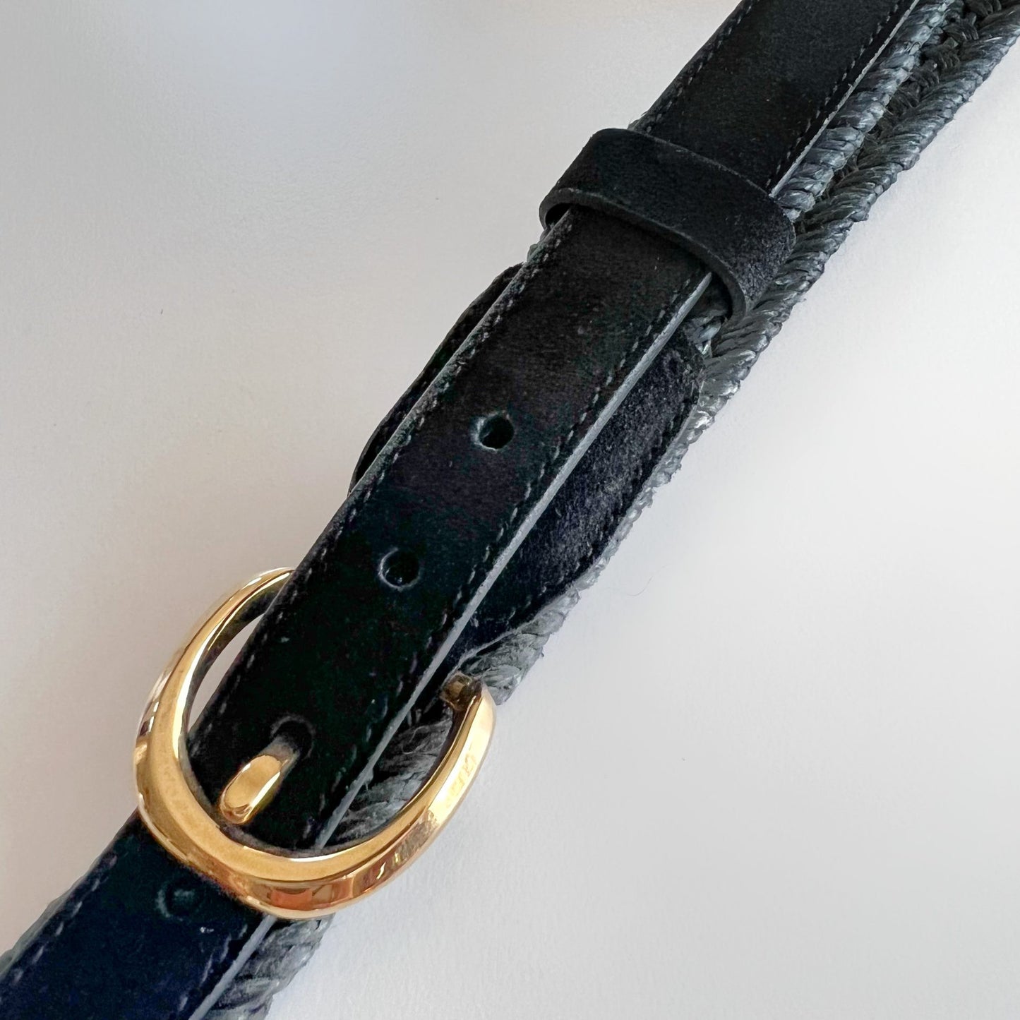 ceinture en cuir noire