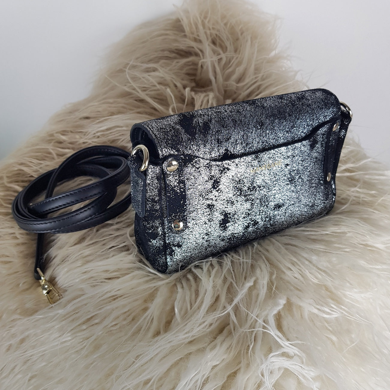 Bisou Bag porté ceinture Cosmic Grey