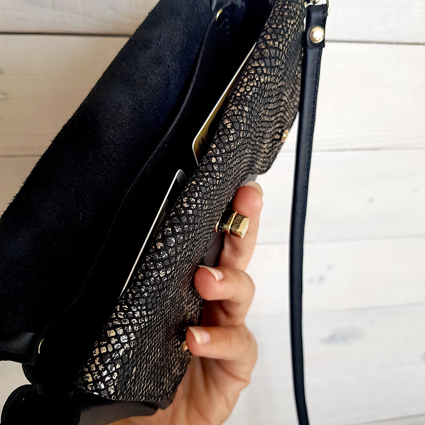 Bolso Bisou Venecia Oro