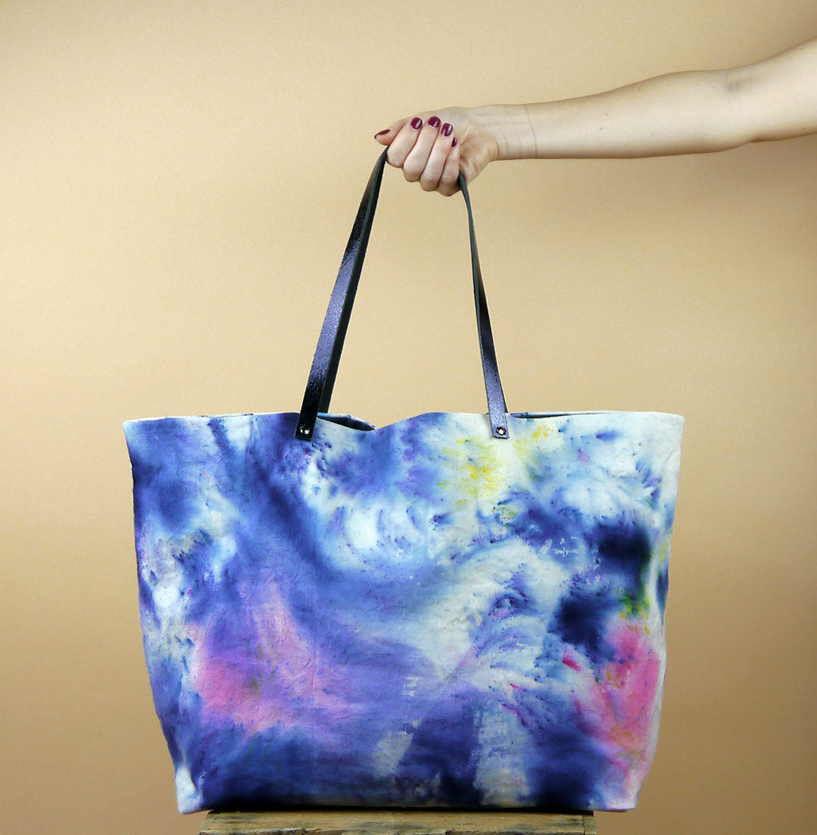 sac cabas coloré manegane collab lorcolors