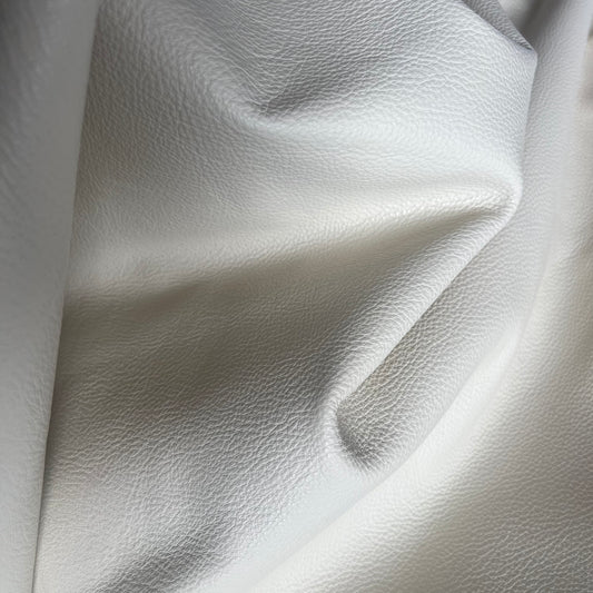 cuir blanc craie manegane
