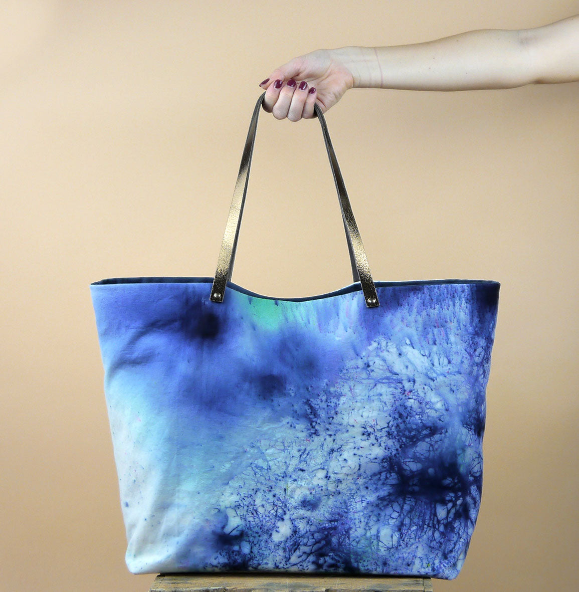 sac cabas coloré manegane collab lorcolors