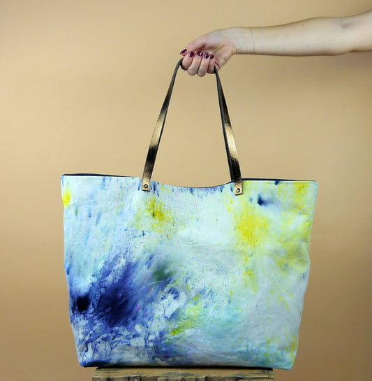 sac cabas coloré manegane collab lorcolors