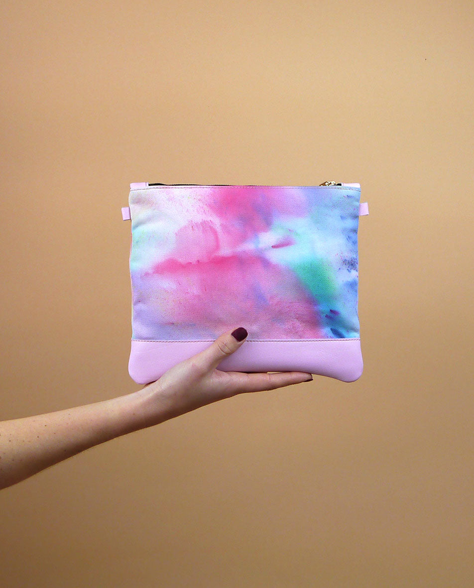 pochette colorée manegane collab lorcolors