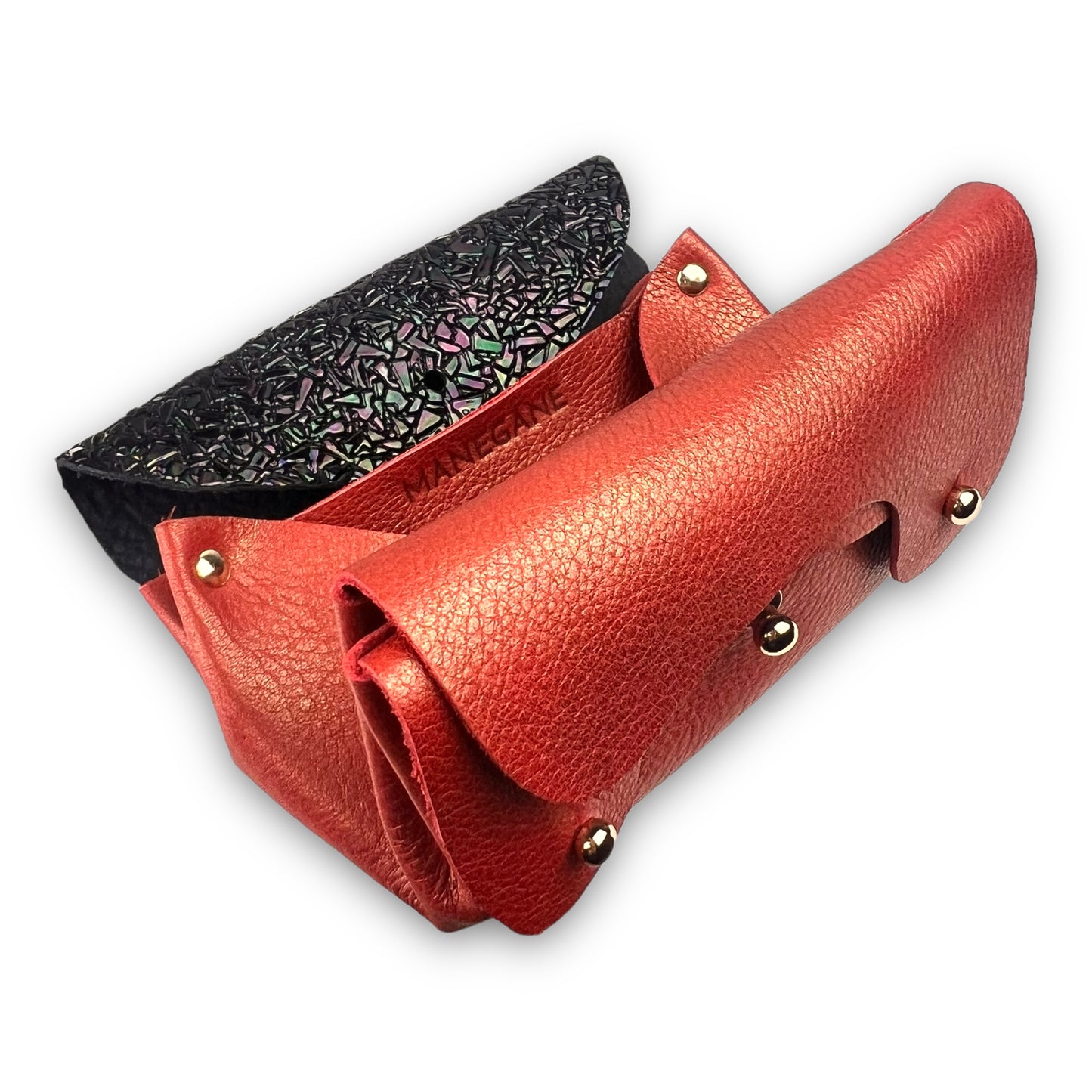 Porte-monnaie Graphite Corail