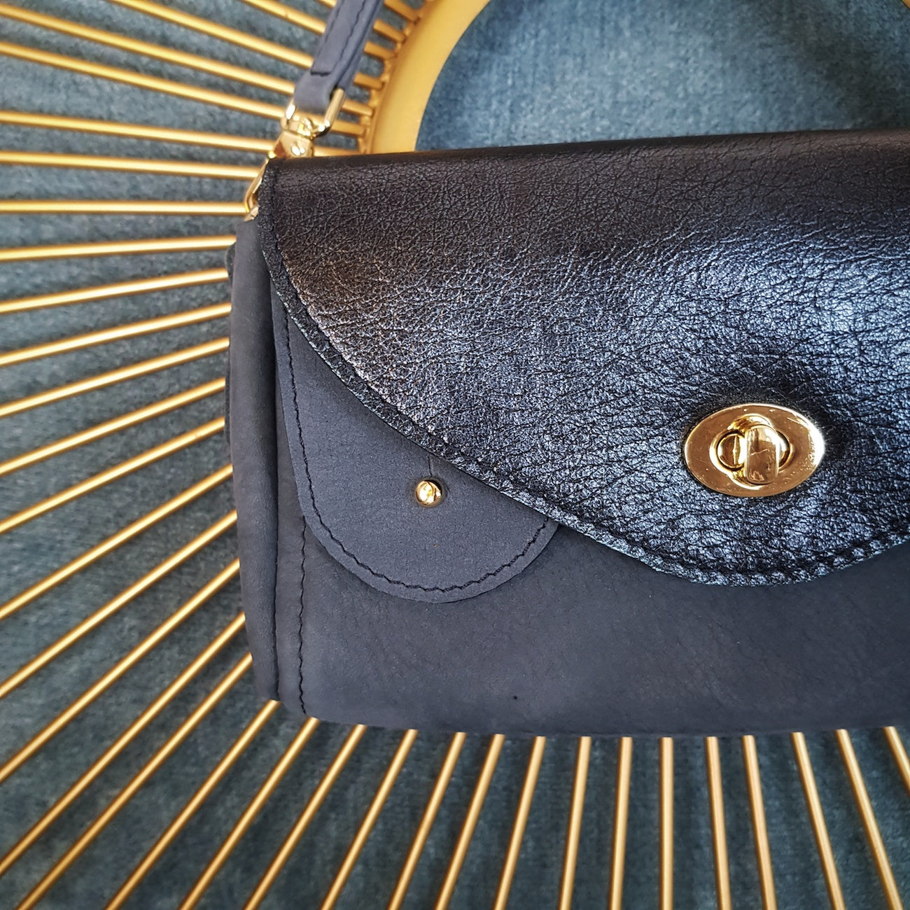zoom cuir bisou bag Zodiac