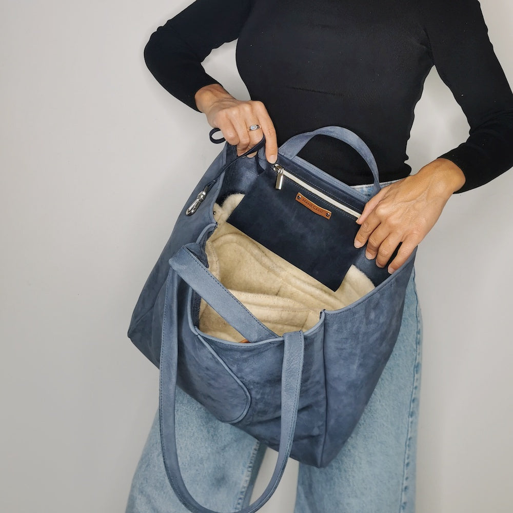 cabas avec rangements et poches