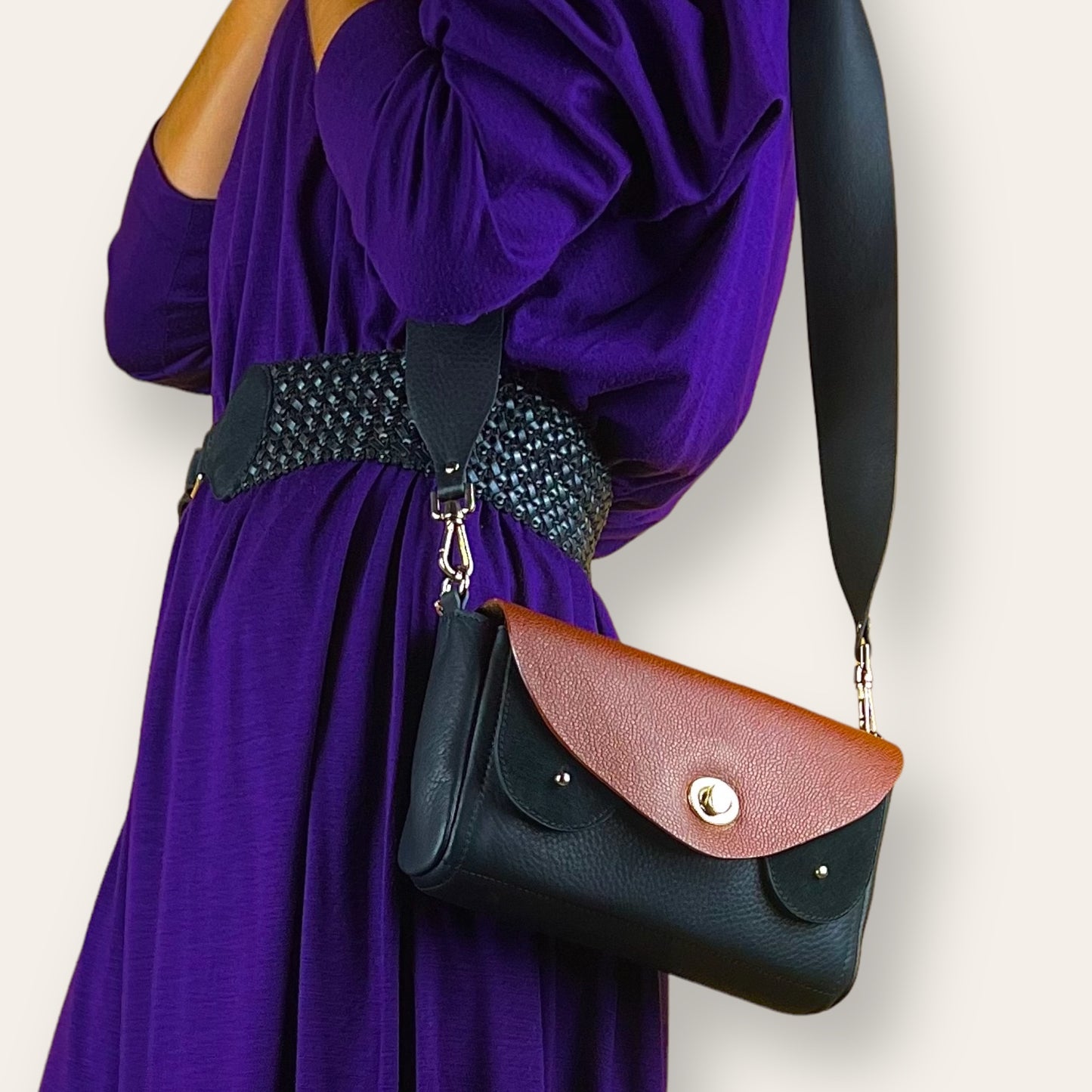 Bisou Bag Up Jet Black
