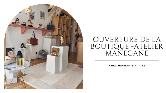 Ouverture de la boutique - atelier Manegane à Biarritz