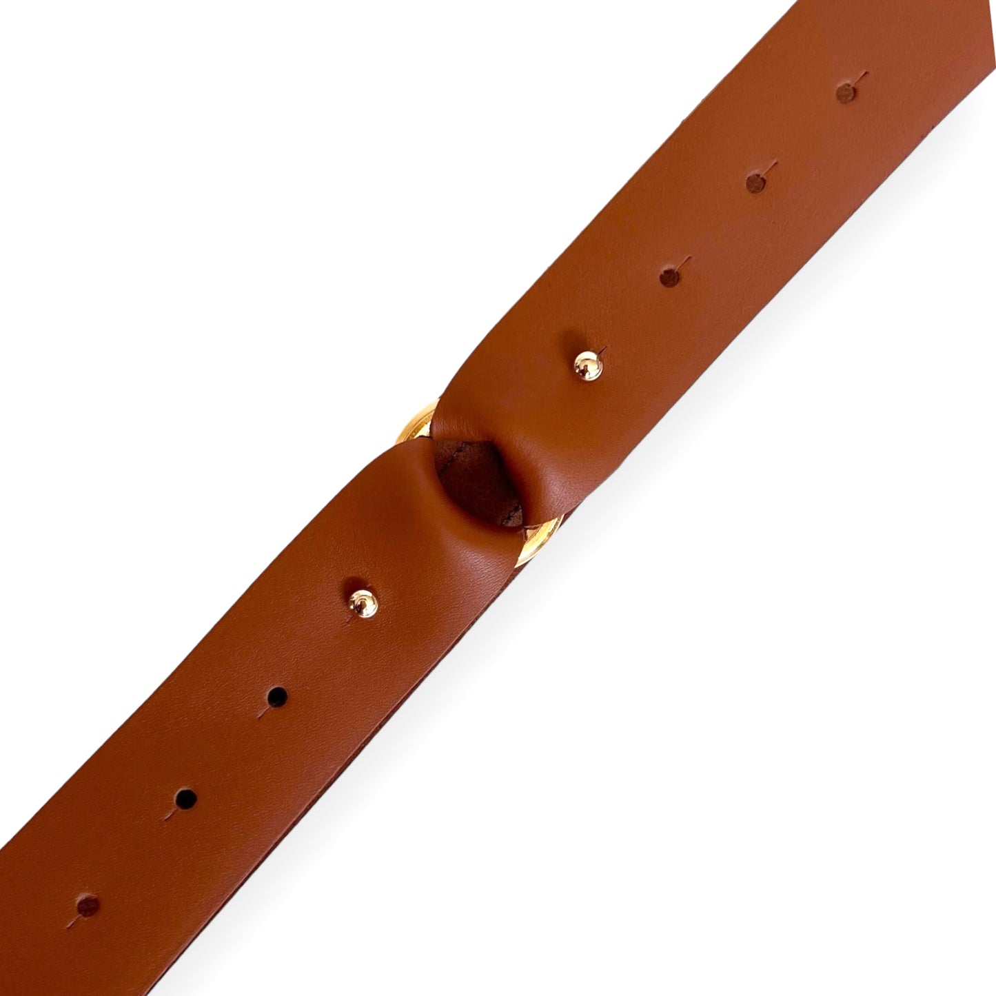 Ceinture Bijou de taille Caramel lisse