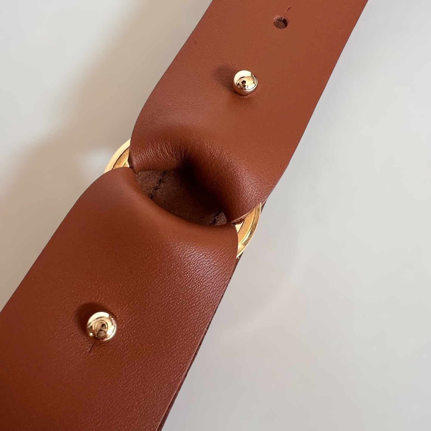 Ceinture Bijou de taille Caramel lisse