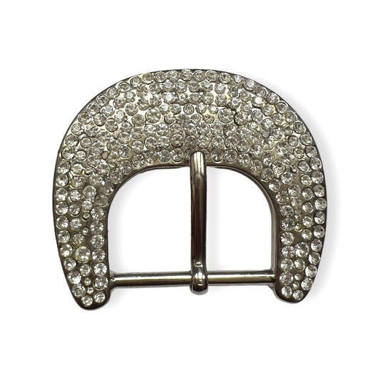 Ceinture cuir 35 mm avec sa Boucle Vintage Strass