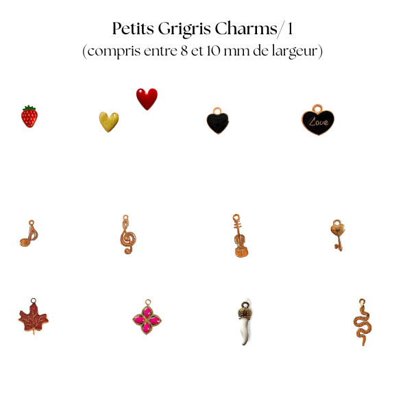 carnet en cuir créateur avec charms